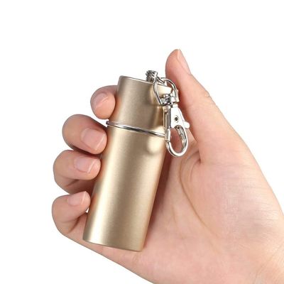 Ceniçaria ambiental selada portátil para viagens ao ar livre de moda criativa