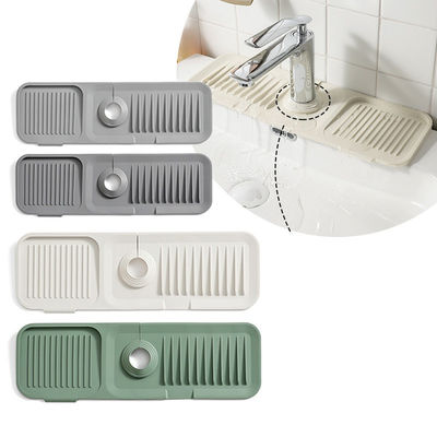 Tapete de silicone à prova d'água para banheiro e cozinha