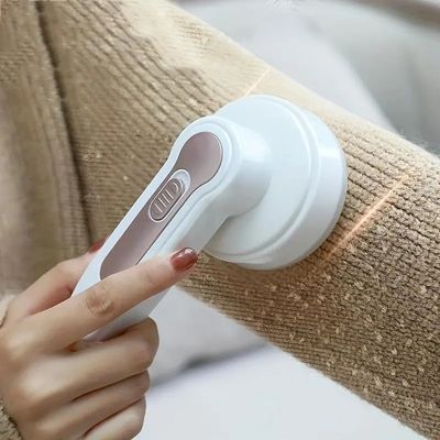 Máquina de barbear de tecido portátil recarregável USB para camisolas Trimmer roupas