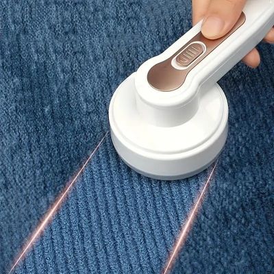 Máquina de barbear de tecido portátil recarregável USB para camisolas Trimmer roupas