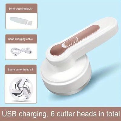 Máquina de barbear de tecido portátil recarregável USB para camisolas Trimmer roupas