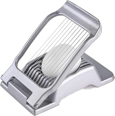 Cortador de ovos de aço inoxidável para ovos cozidos perfeitamente cortados e morangos suculentos