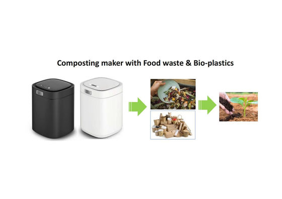 Dispositivo de lixo alimentar de cozinha inteligente com sistema de moagem automática reversa e motor de 500 hp