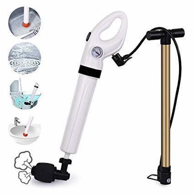 Arma de descarga de borracha ABS para encanador sanitário de alta pressão e dragagem de tubos de sumidouro
