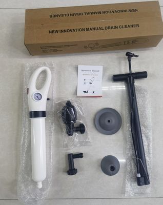 Arma de descarga de borracha ABS para encanador sanitário de alta pressão e dragagem de tubos de sumidouro