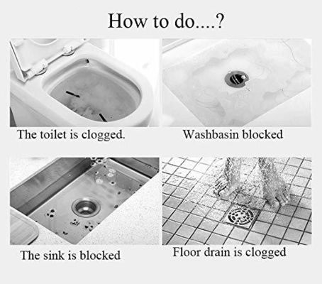 Arma de descarga de borracha ABS para encanador sanitário de alta pressão e dragagem de tubos de sumidouro