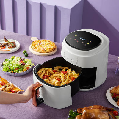 8L 1400W Smart Touch Screen Custom Oil Free Electric Deep Fryer Fritador de Ar Quente Adequado