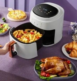 Commercial As fritadeiras de ar de 8 litros de aço inoxidável personalizadas para cozinhar