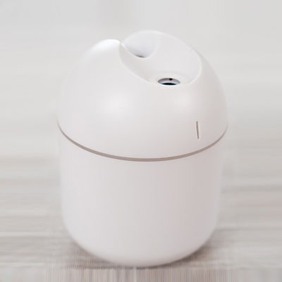 Mini Humidificador de Ar Ultrassônico Portátil com Lâmpada de Noite LED e Diffusor de Aromas Rosa