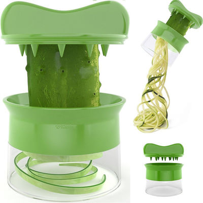 Spiralizer Cru e fino Julienne Slicing Set 3 em 1 Cutter manual de vegetais para laranja