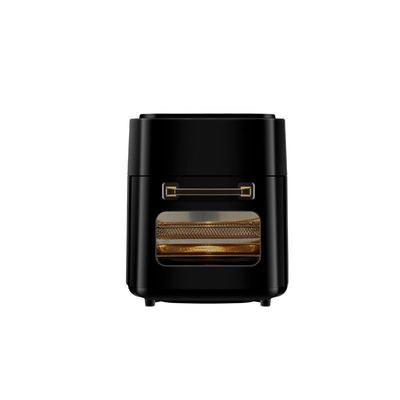 Material antiaderente PTFE 12L 15L Fritador de ar digital de potência 360o Forno manual digital