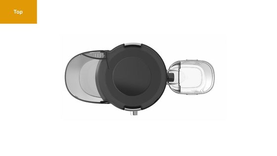 Extractor de sumo doméstico de mastigação lenta Boca grande para extração de suco sem esforço
