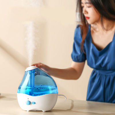 Humidificador de ar ultra-sônico silencioso de 28 dB para quartos e humidificadores de ar de névoa fria