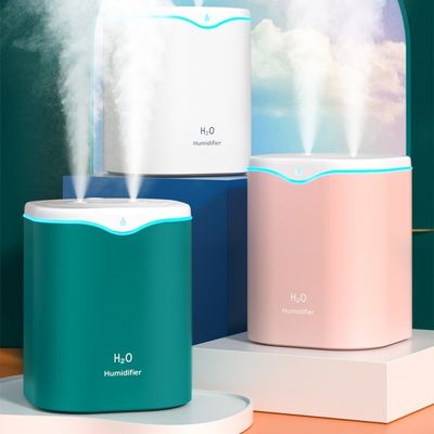 Hotel Aromaterapia USB Humidificador de ar de bico duplo para óleo essencial de escritório para casa