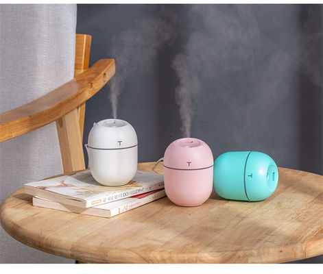 Humidificador de quarto colorido com aromaterapia de óleo essencial e luzes LED