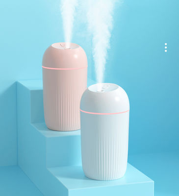 Humidificador de presente de aromaterapia inteligente com capacidade de 420 ml e lâmpada de atmosfera USB