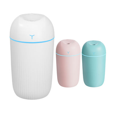 Humidificador de presente de aromaterapia inteligente com capacidade de 420 ml e lâmpada de atmosfera USB