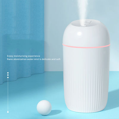 Humidificador de presente de aromaterapia inteligente com capacidade de 420 ml e lâmpada de atmosfera USB