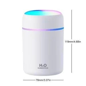 Logotipo do cliente Mini Atomizador Ultrassônico USB Humidificador de Ar para Casa Hotel Car School