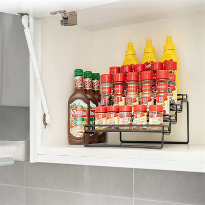28.8*15.5*29.8cm Organizador de rack de especiarias de laca para cozinha