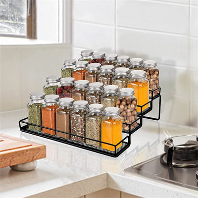 28.8*15.5*29.8cm Organizador de rack de especiarias de laca para cozinha
