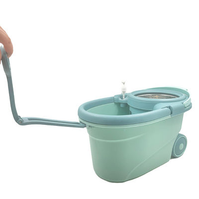 Promoção Balde de esfregão giratório de 360 graus com material de microfibra de aço inoxidável PP
