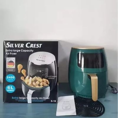 4.5 / 6L Fritadora de ar de capacidade para fazer fritar alimentos sem óleo Controle digital de toque único