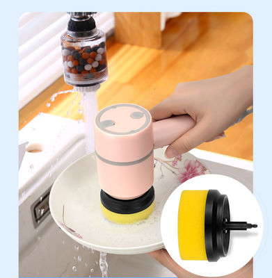 Amostra gratuita escova de limpeza elétrica multifuncional para cozinha e banheiro