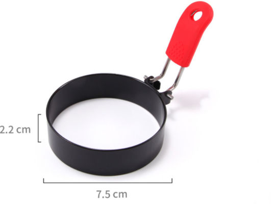 Casa Cozinha Anéis de cozimento de ovos de aço inoxidável Molde de panquecas para fritar ovos e omelete