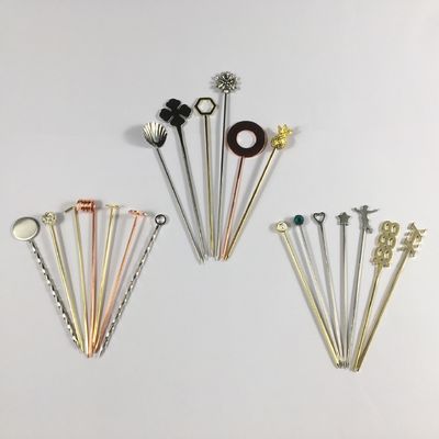 Pins de coquetel de aço inoxidável 304