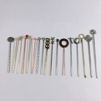 Pins de coquetel de aço inoxidável 304