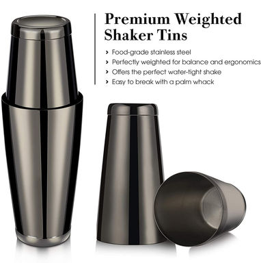 Conjunto de 11 peças de barman de design clássico, de 750 ml/600 ml para fabricação