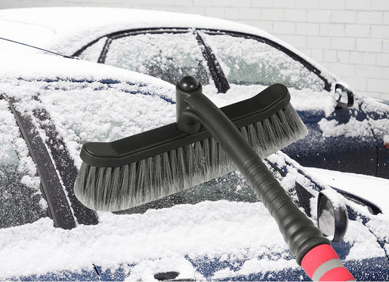 Escrava-gel de neve desmontável para janela de carro Escova com agarre de espuma e amostra de cabeça pivotante