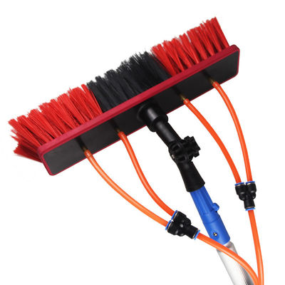 Limpeza doméstica Equipamento de lavagem de janelas vermelhas com spray de água x23 pincel