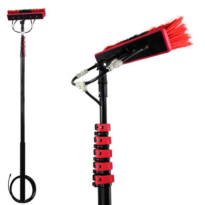 Limpeza doméstica Equipamento de lavagem de janelas vermelhas com spray de água x23 pincel