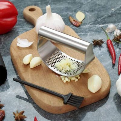 Multi Kitchen Grater 120G caixa de cores 141G alho triturador e triturador para fácil espremer