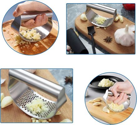 Multi Kitchen Grater 120G caixa de cores 141G alho triturador e triturador para fácil espremer