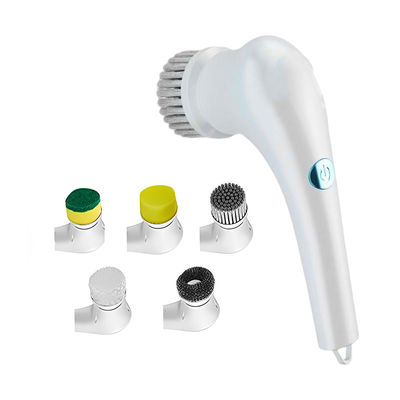 Esfregão Esponja Estilo 5 em 1 Esfregão de limpeza Esfregão elétrica de rotação para cozinha e banheiro