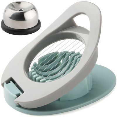 Cortador de ovos de aço inoxidável para ovos cozidos