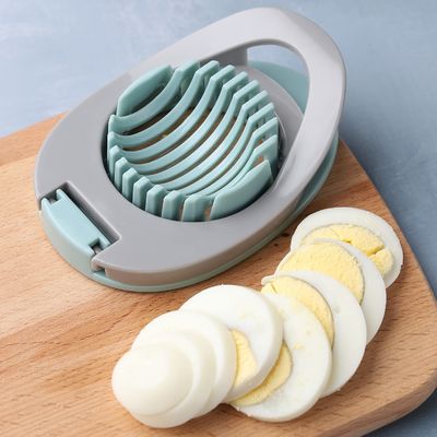 Cortador de ovos de aço inoxidável para ovos cozidos