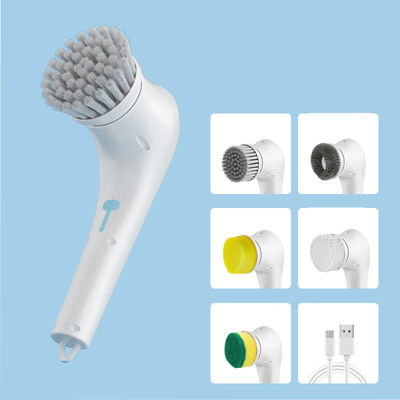 Escova de banheira portátil USB aceitável OEM/ODM para limpeza de banheiros e cozinhas