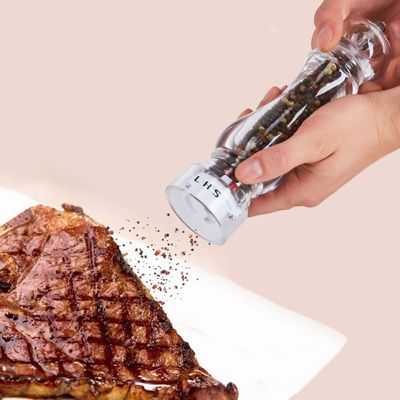 Conveniente triturador de sal e pimenta de aço inoxidável 60X221mm para profissionais ocupados