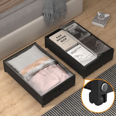 Logotipo do cliente Logotipo aceito Porta-malas de armazenamento Estantes para brinquedos e roupas debaixo da cama organização