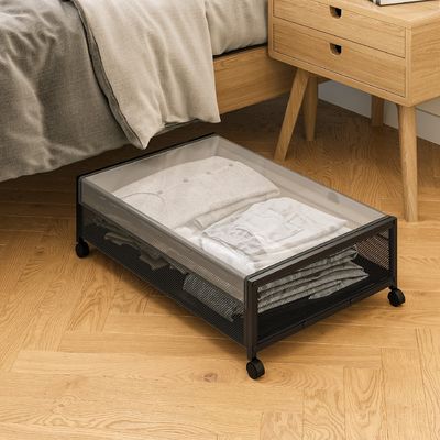 Estante de armazenamento à prova de pó para a triagem de roupas e brinquedos