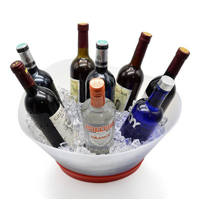 12L recarregável Light Up Painting Laser LED Balde de gelo para champagne e garrafa de vinho