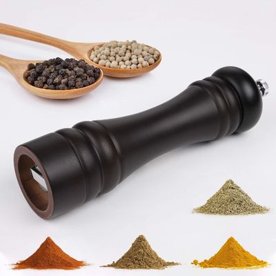 Manual Cerâmica Core Pimenta Especiarias moedor Ferramentas de cozinha Holandesa madeira em moedor de pimenta preenchido