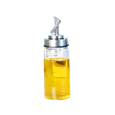 Botão de óleo de abertura e fechamento automático para cozinha vidro de alto borosilicato 6.4 * 25cm