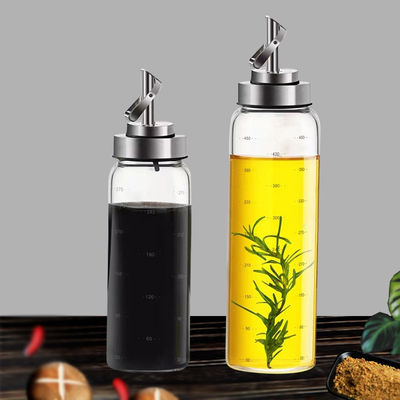 Botão de óleo de abertura e fechamento automático para cozinha vidro de alto borosilicato 6.4 * 25cm