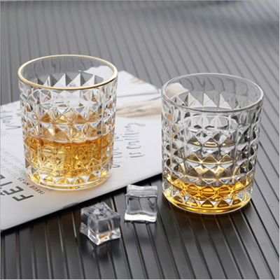 Copo de Whiskey Tequila de 300 ml de capacidade com vidro Max Diamond e exquisito tumbler