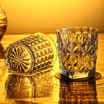 Copo de Whiskey Tequila de 300 ml de capacidade com vidro Max Diamond e exquisito tumbler
